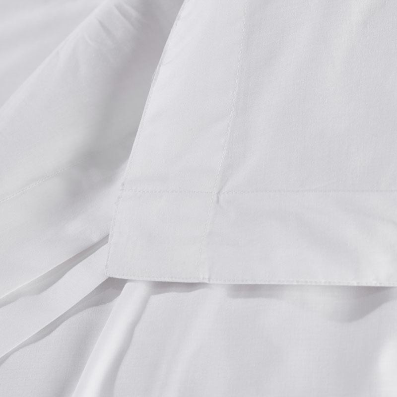 Bettwäsche-Set aus 100 % Baumwolle mit Punktstickerei, 300 TC Bettwäsche-Set aus 100 % Baumwolle mit Punktstickerei, 300 TC