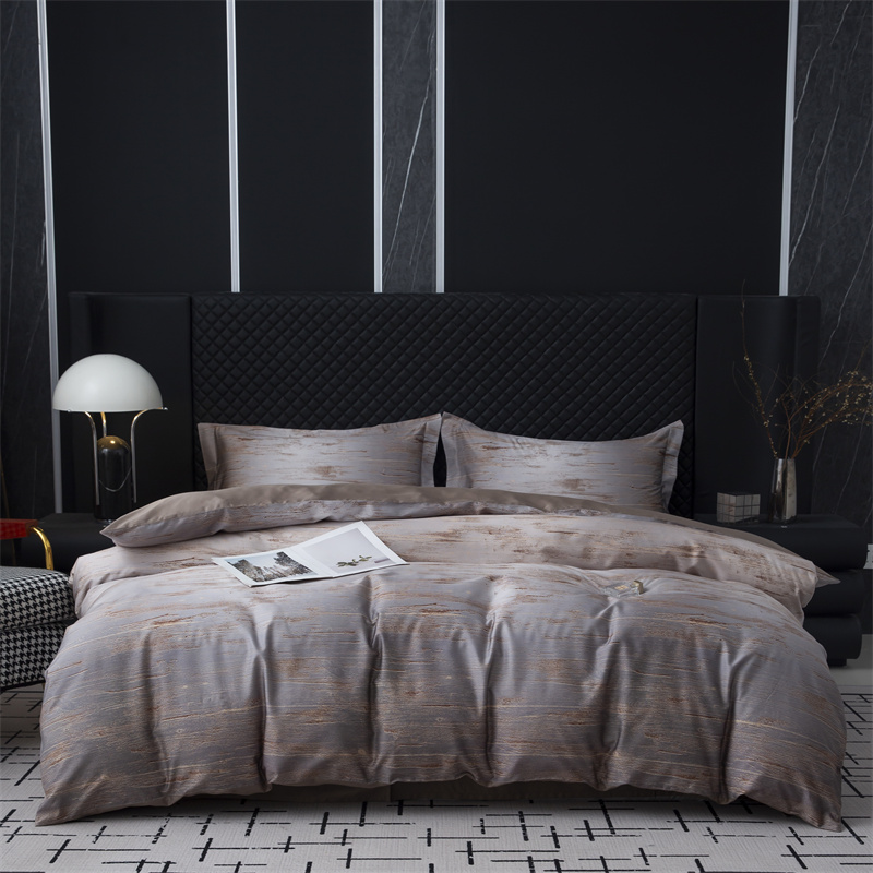 100S-Baumwolle, neues Design, Digitaldruck-Bettwäsche-Set