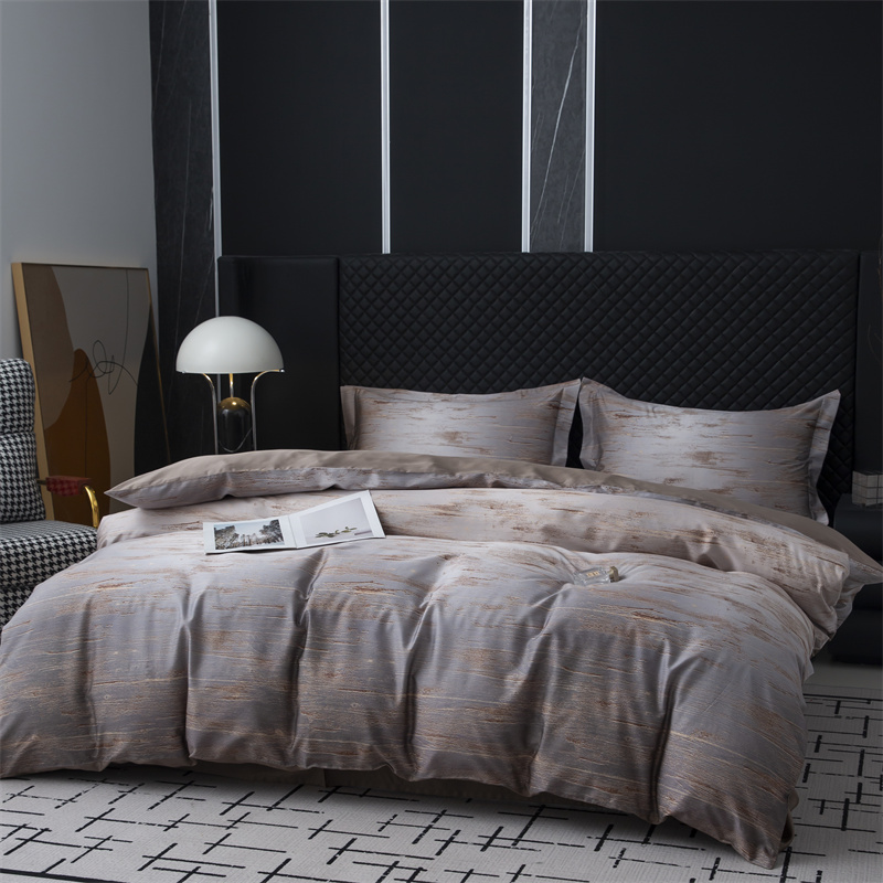 100S-Baumwolle, neues Design, Digitaldruck-Bettwäsche-Set 100S-Baumwolle, neues Design, Digitaldruck-Bettwäsche-Set