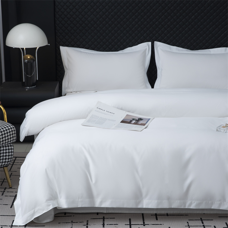 Bettwäsche-Set aus 50 % Baumwolle, 50 % Polyester 300TC für Star Hotel Bettwäsche-Set aus 50 % Baumwolle, 50 % Polyester 300TC für Star Hotel