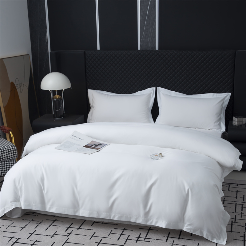 Bettwäsche-Set aus 50 % Baumwolle, 50 % Polyester 300TC für Star Hotel Bettwäsche-Set aus 50 % Baumwolle, 50 % Polyester 300TC für Star Hotel