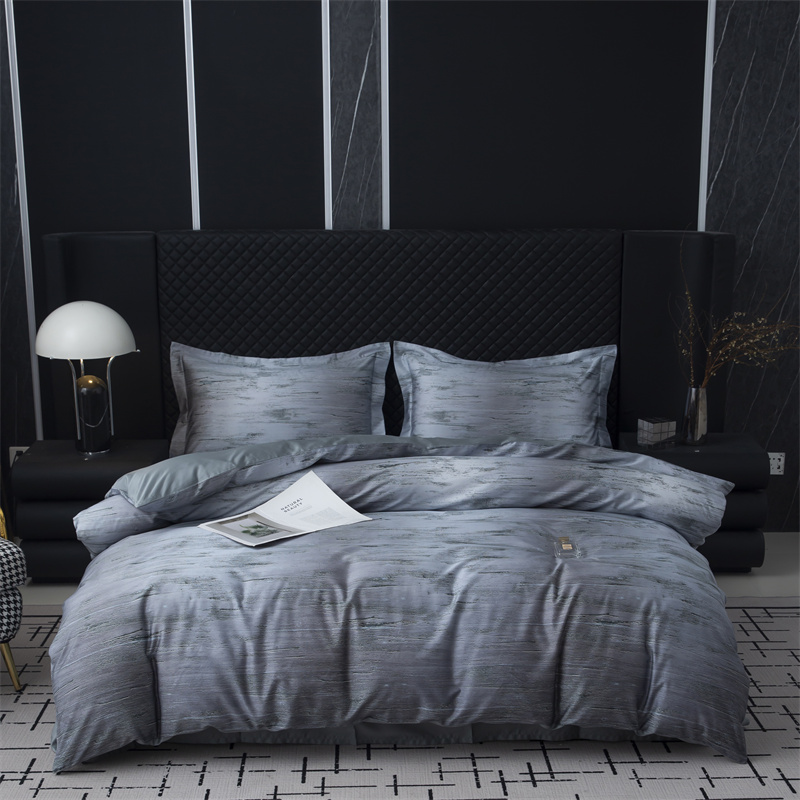 Impressionistisches Digitaldruck-Bettwäscheset aus 100S-Baumwolle